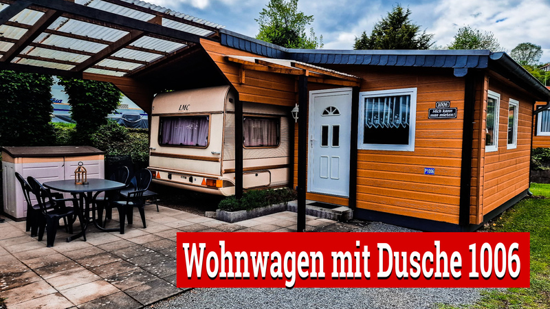 Mietcaravan mit Dusche 1006, 1007, 1018