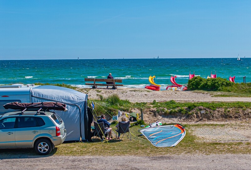 Kombi-Stellplatz 81 m², Kat. 9 (Wohnwagen / Wohnmobil)